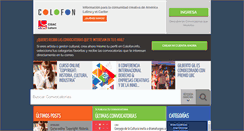 Desktop Screenshot of colofon.info
